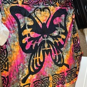 Beautiful butterfly tapestry